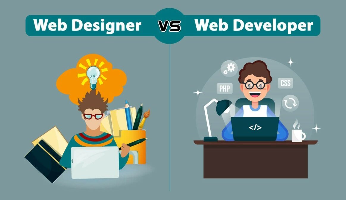 Web Design vs, web development