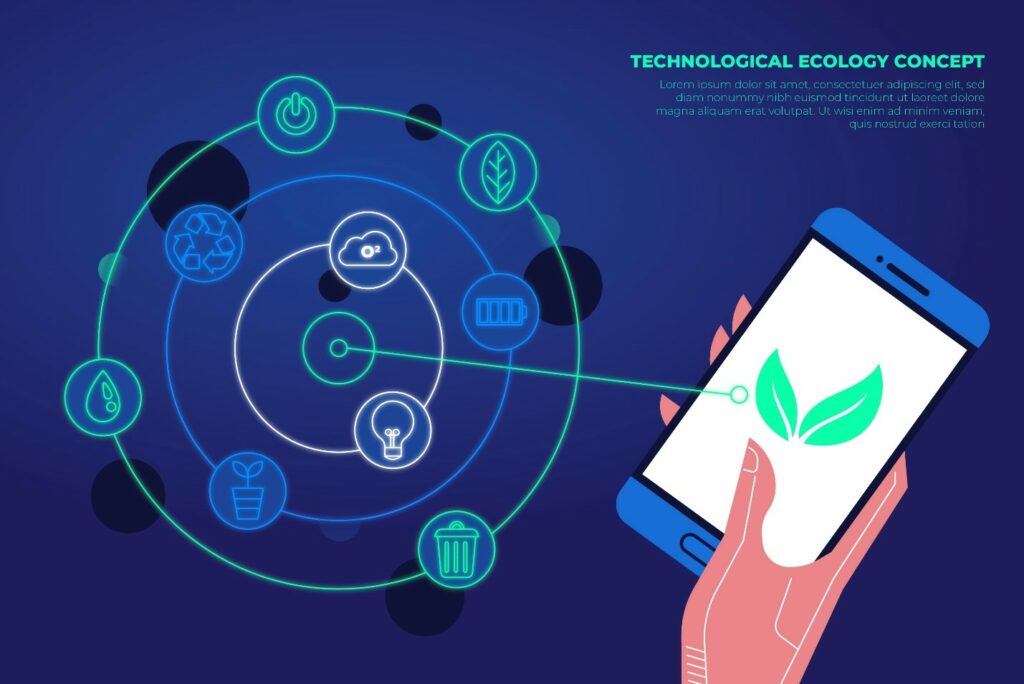 eco friendly mobile app design