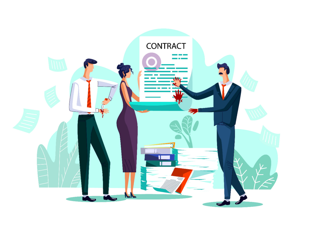 Contractual agreements for a web design agency